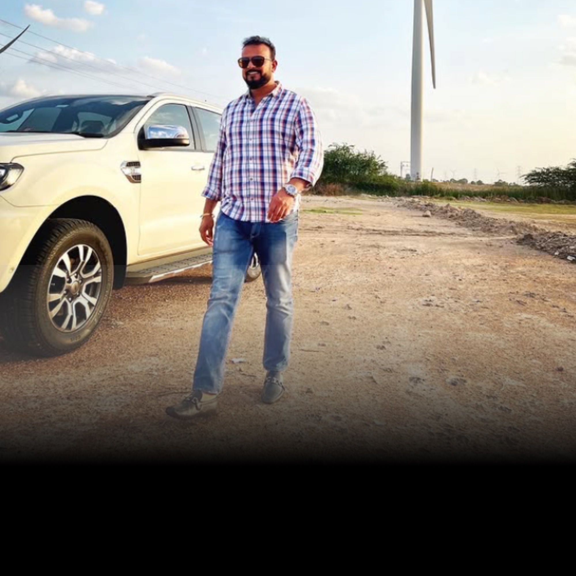 Geometric art installation